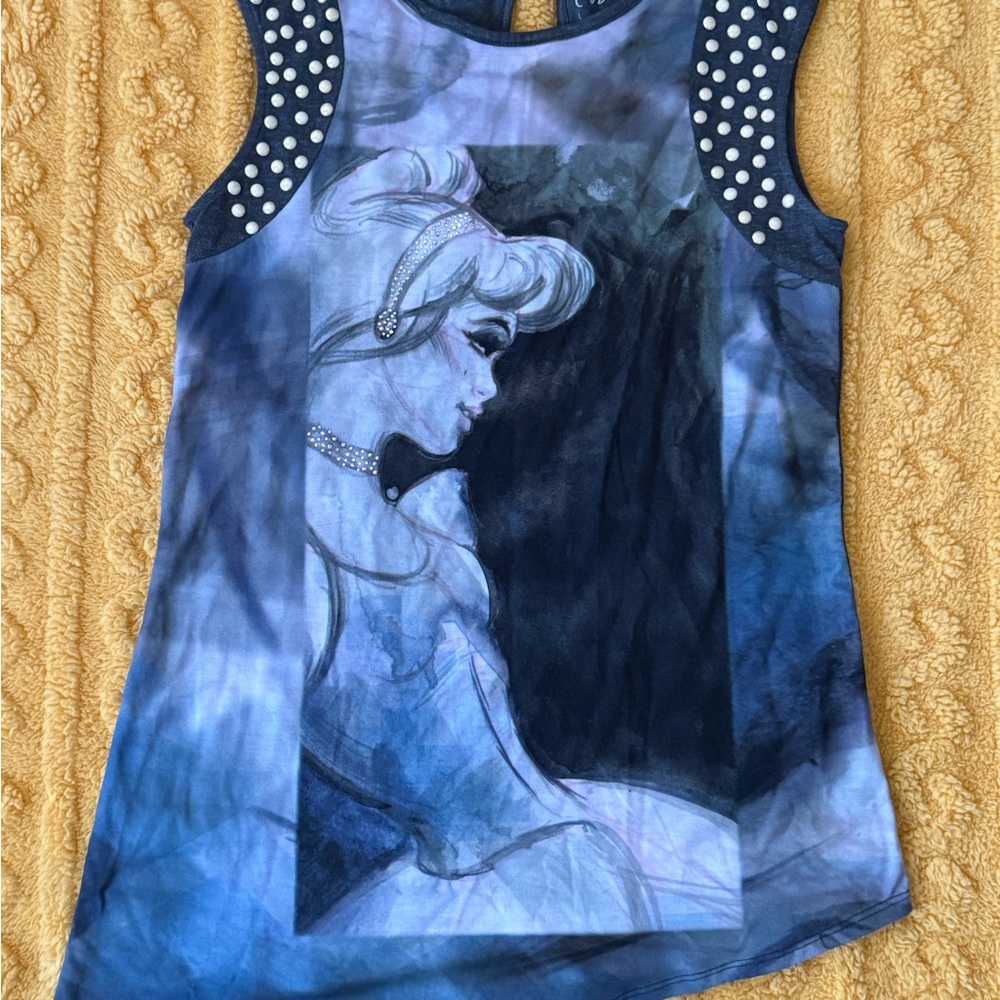 Disney Cinderella Embellished Tank Top